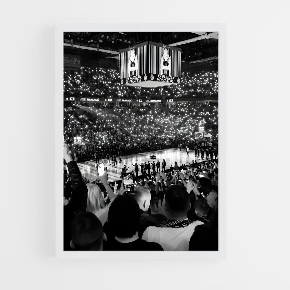 Poster La Passion Rouge – affiche Basketball (vue 3)